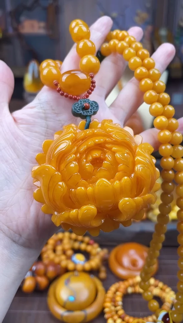 裸石琥珀未镶嵌多样性发货1，假一赔4