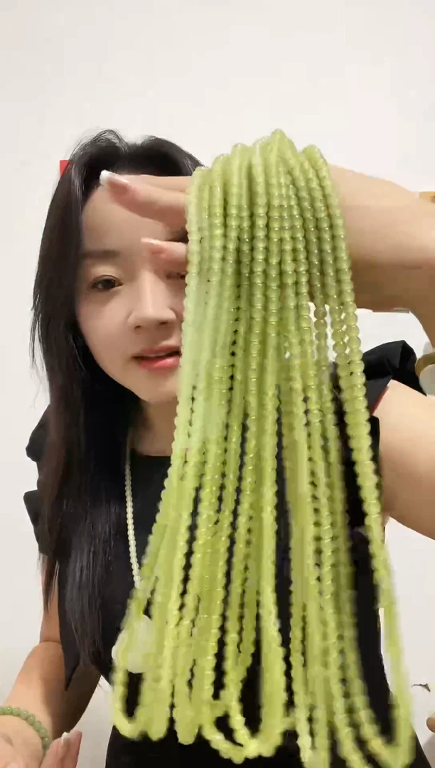 蛇纹石玉未镶嵌链子多样性随机发一