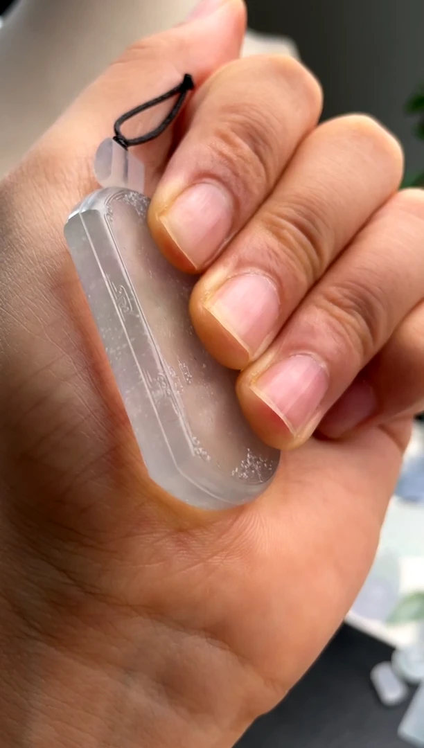 定制翡翠未镶嵌毛货无事牌