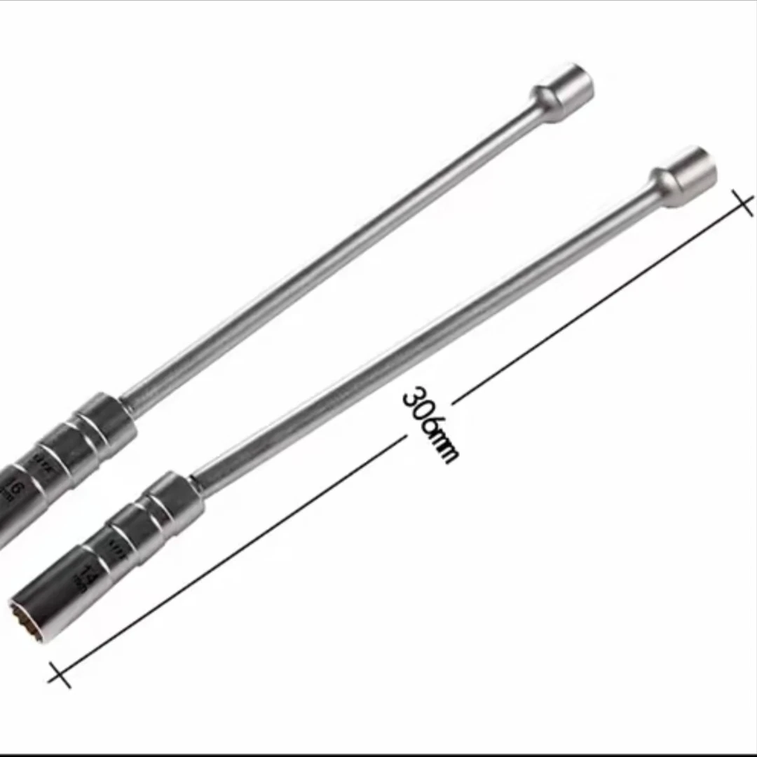 磁性万向火花塞套筒扳手14mm16mm汽车拆卸工具