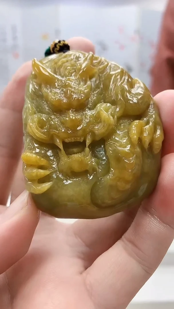 定制翡翠未镶嵌4829bb-毛货挂件105