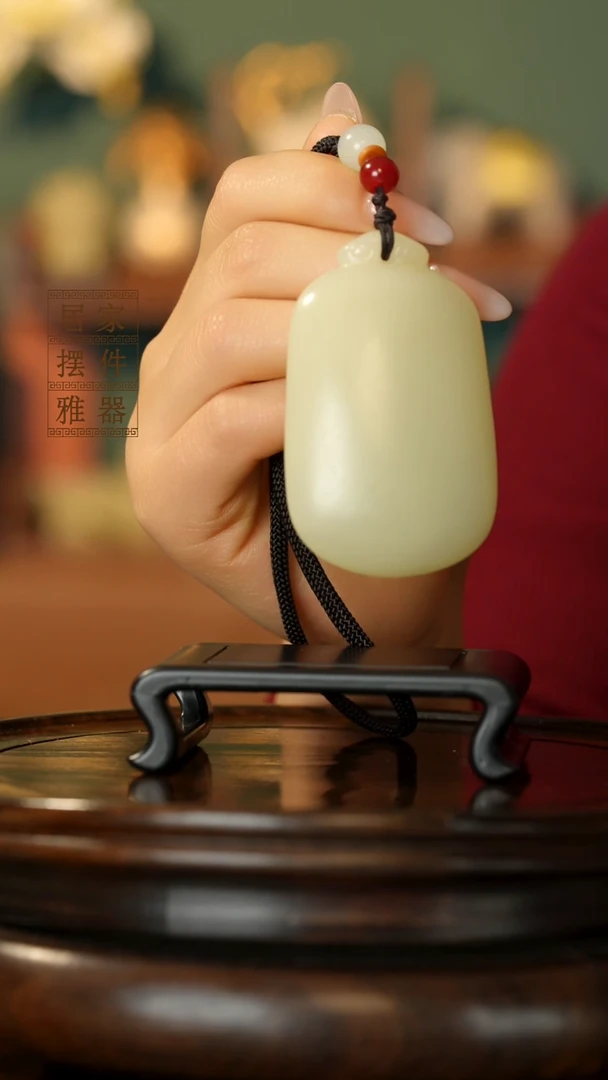 玉《如意手把》摆件