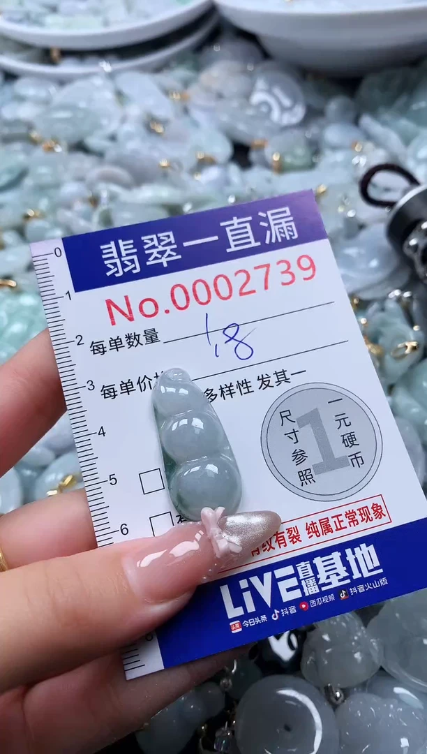 吊坠(不含链)未镶嵌翡翠2739