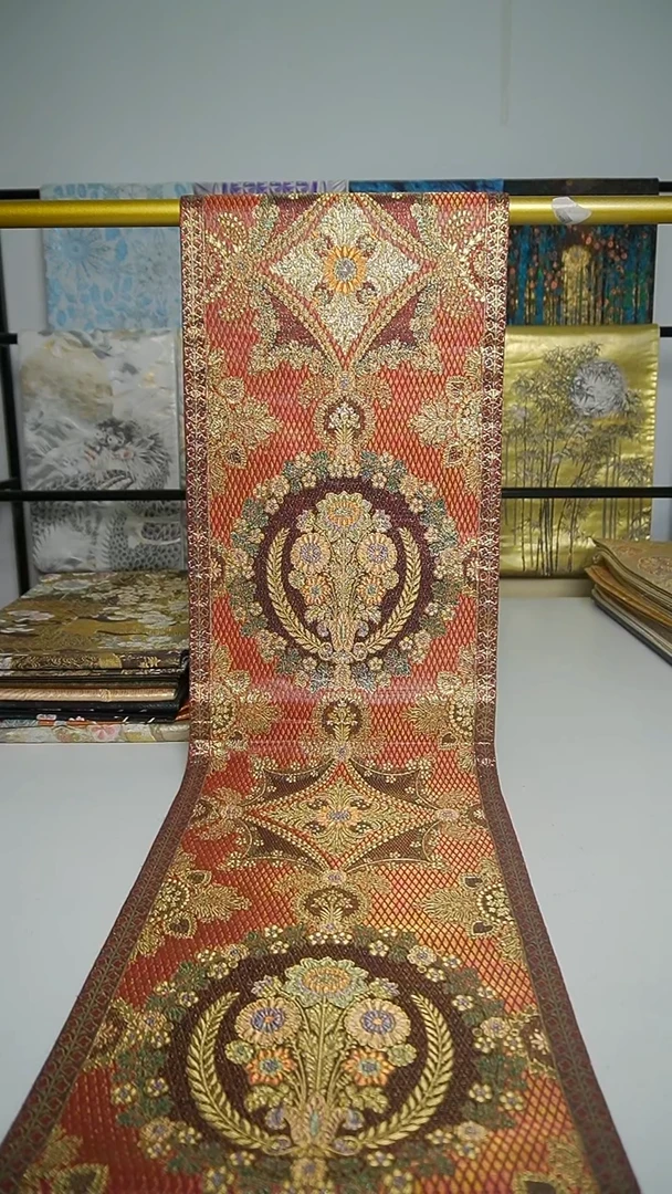 织绣织锦38织金花卉