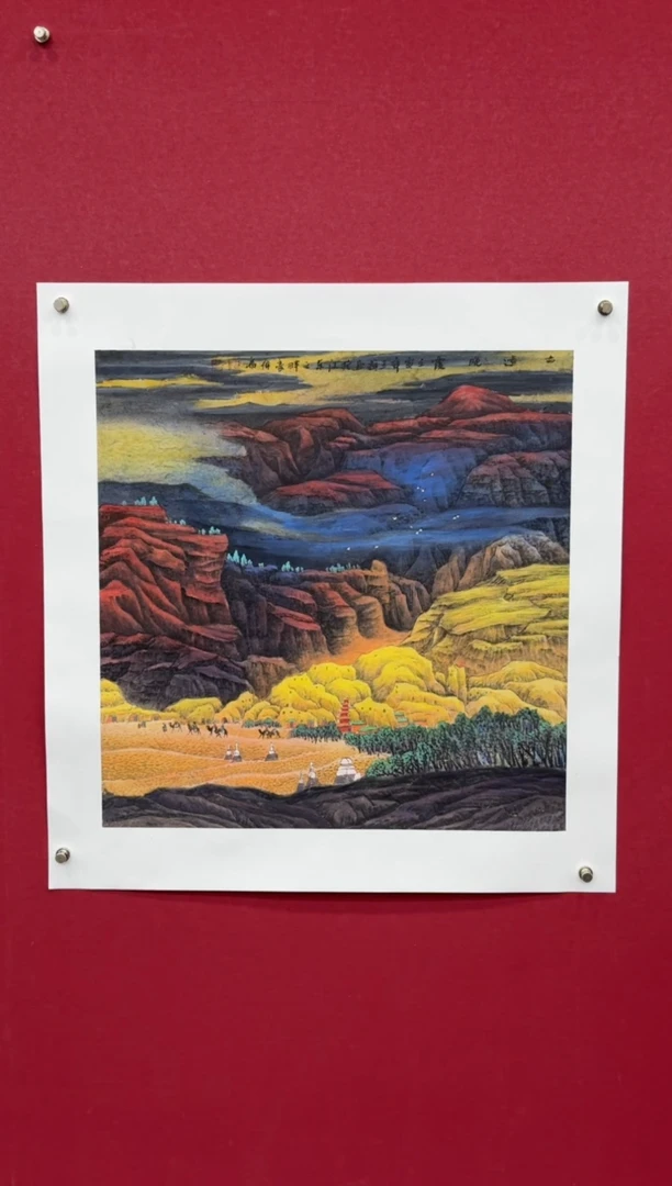 国画国画绘画山水花鸟
