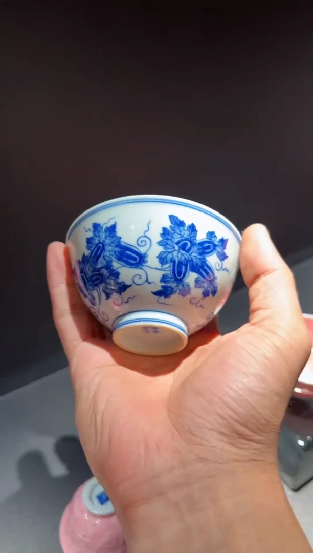 雨*人天义华 瓜蝶连绵 杯