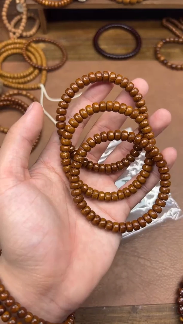 手串紫金鼠A712 5*8花皮鼠尖纯肉算盘