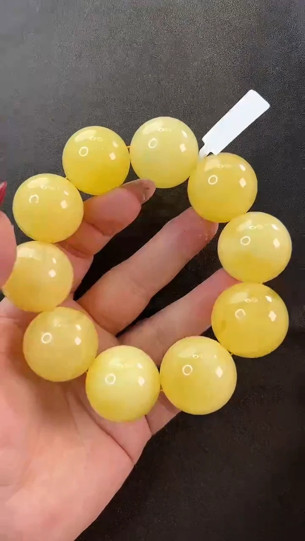 【闪购商品】琥珀手链未镶嵌手串