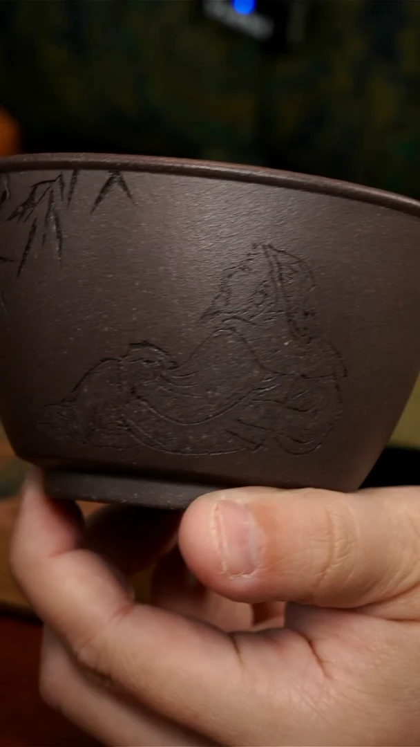 茶壶紫砂天青老者大杯