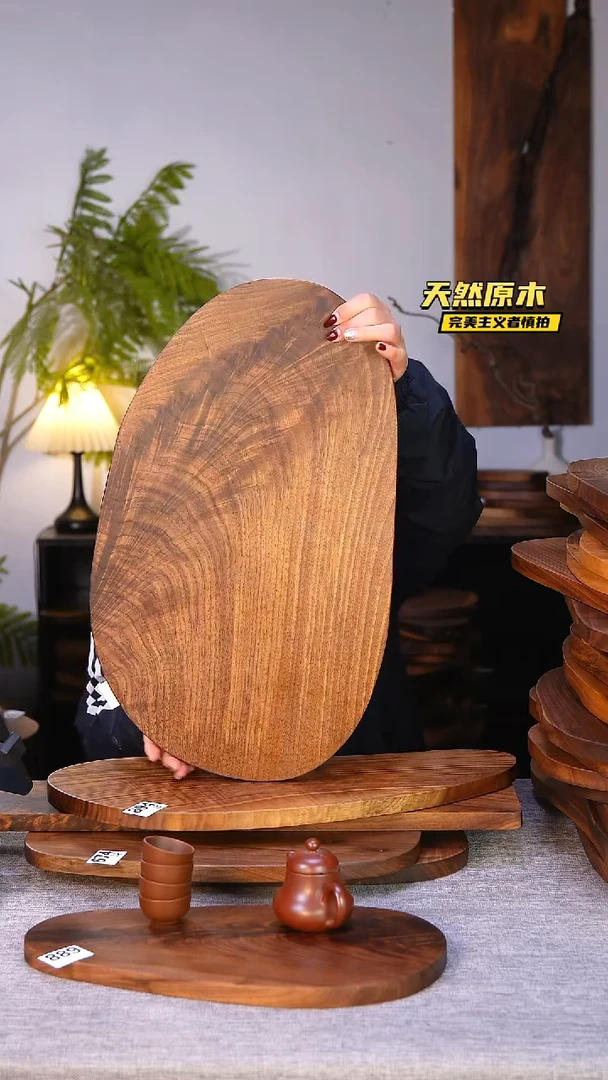木北美黑胡桃原木.干裂疤结不属于商品质量问题完美主义者慎拍