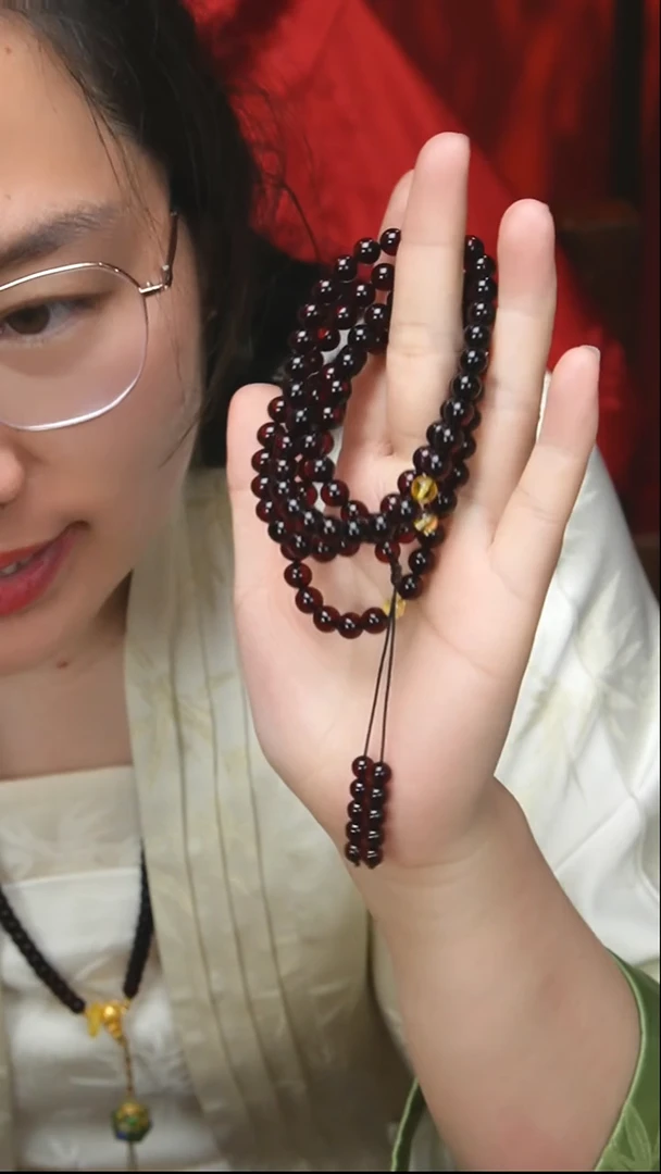 【闪购商品】琥珀珠宝奇石未镶嵌6mm