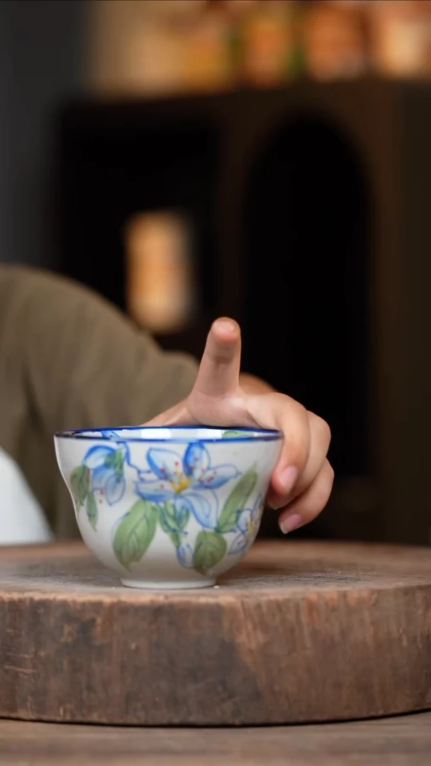 瓷片景德镇高温釉下彩（食品级）