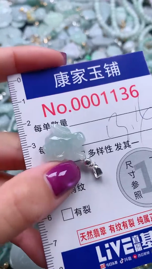 颈饰未镶嵌翡翠1136