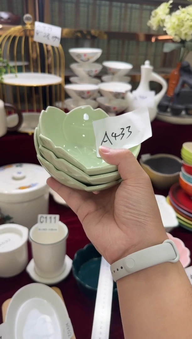 摆件陶A433-3个   仓库微瑕陶瓷清仓福利