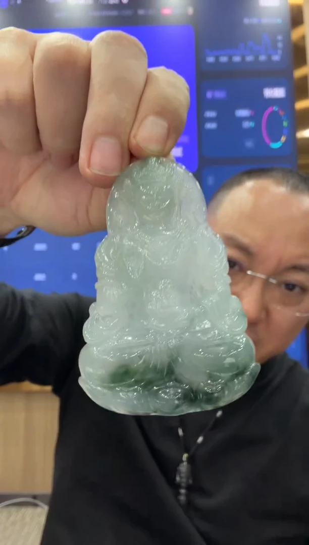 未镶嵌挂件翡翠?****7A货翡翠多样性孤品