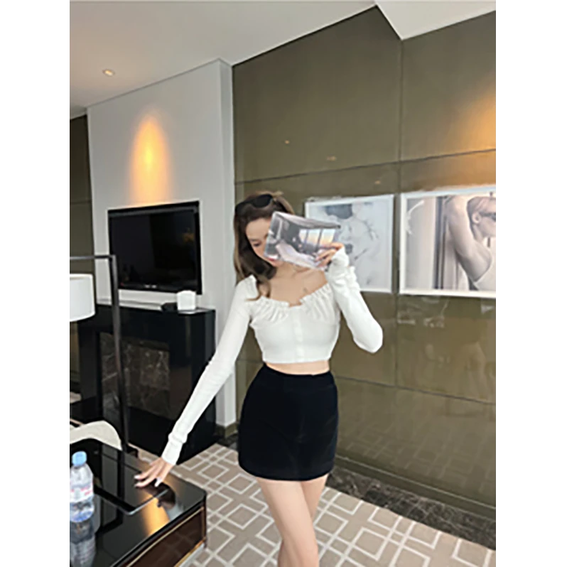 【no退no换】 23W013花边领长袖