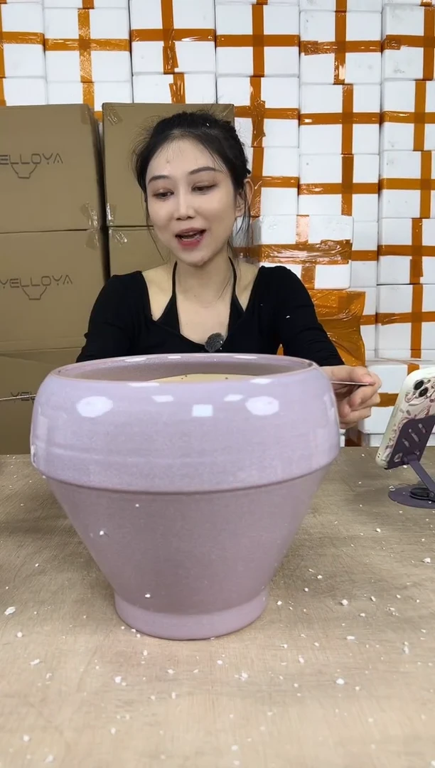 高筒淡紫色大号22x22