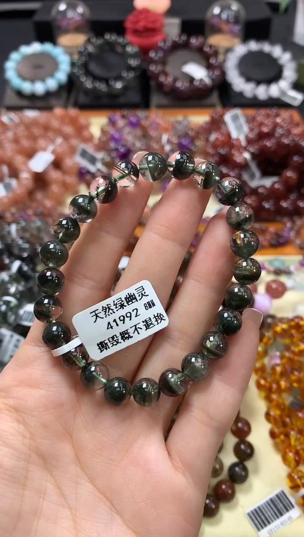 未镶嵌手串水晶8*