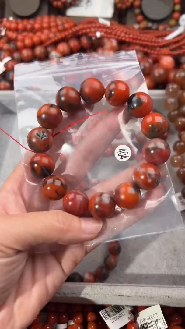 南红玛瑙手串未镶嵌16