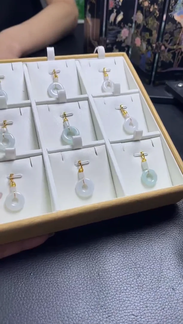 颈饰未镶嵌翡翠K298/多样性发一件/配绳子