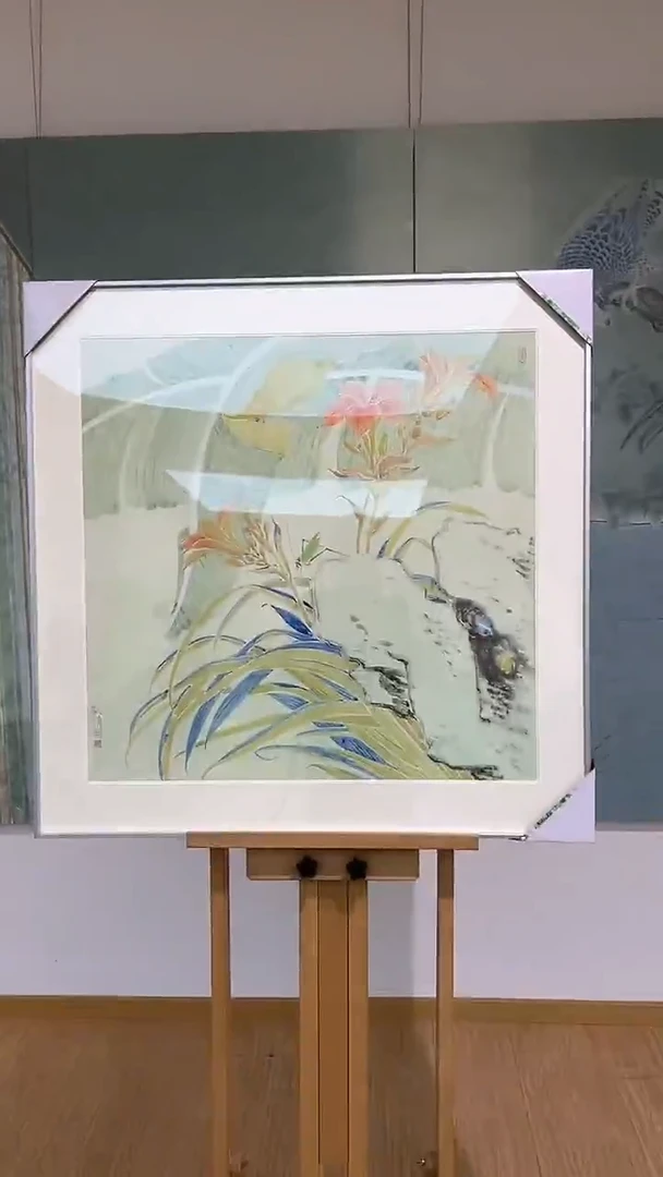 国画邹训精-4平尺-国画作品-x