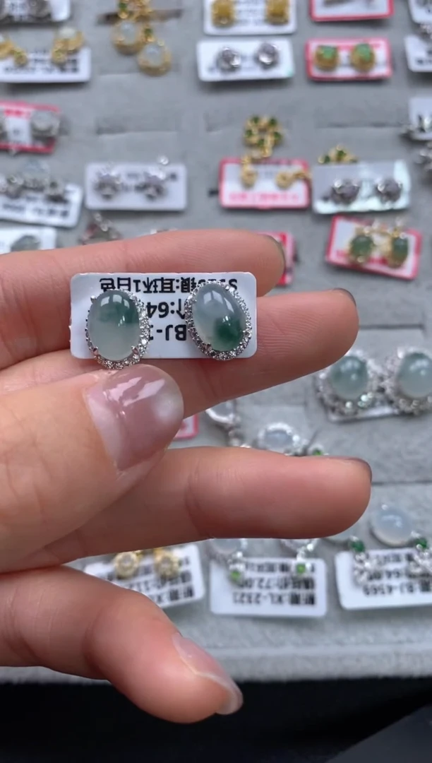 【闪购商品】翡翠戒指银S925镶嵌11111--1