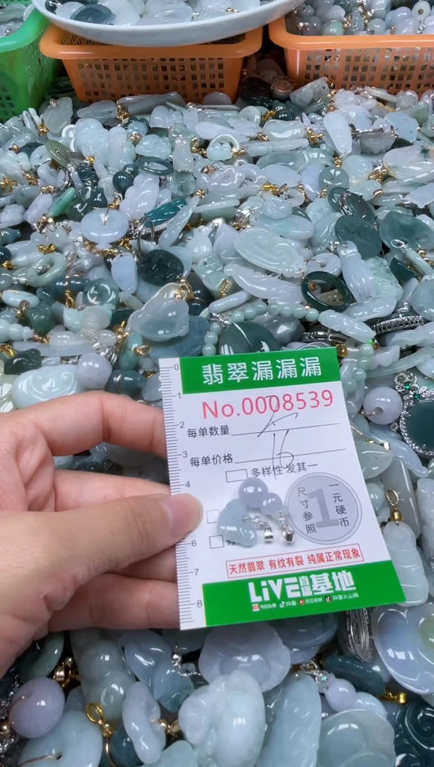 颈饰未镶嵌翡翠8539