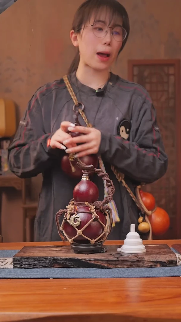 829号链接精品大漆葫芦现货现发[一物一拍]