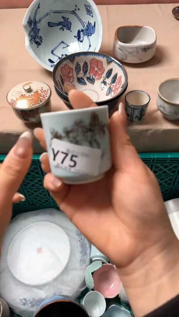 瓷片一*雨瓷器瓷器Y75