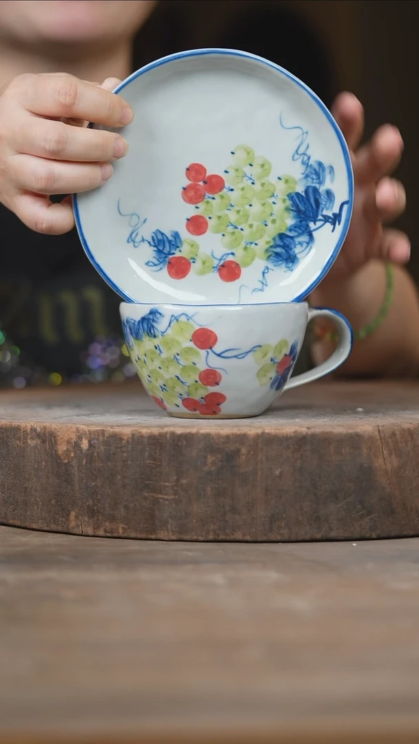 瓷片景德镇高温釉下彩（食品级）