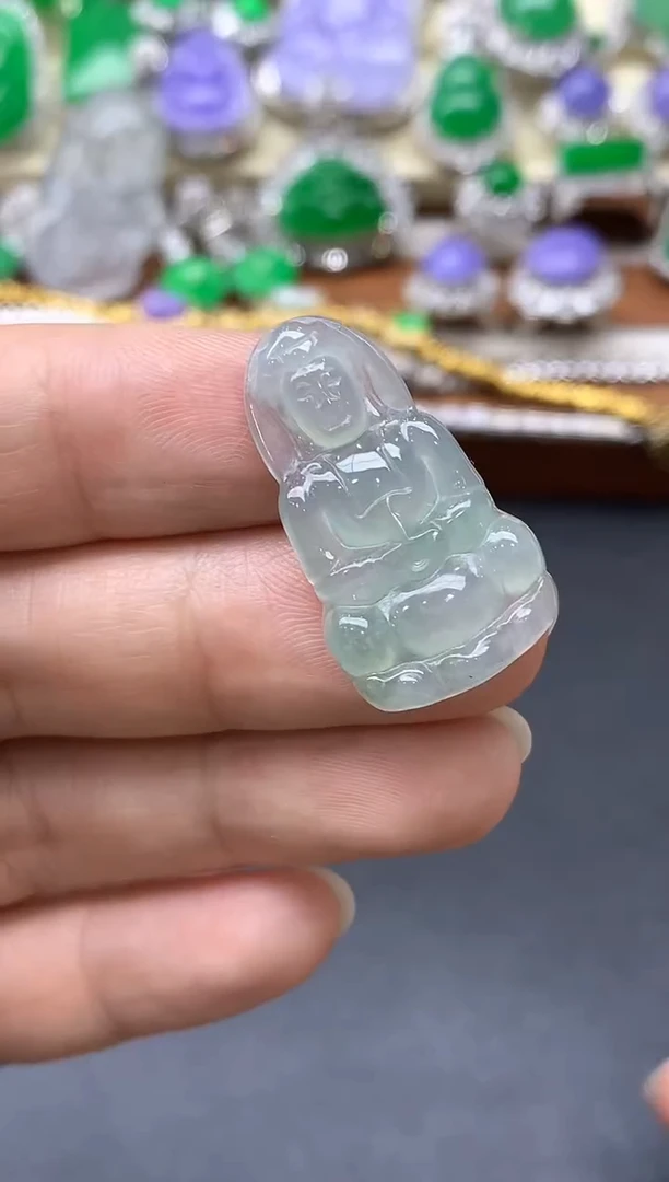 颈饰未镶嵌翡翠36-中国好珍宝