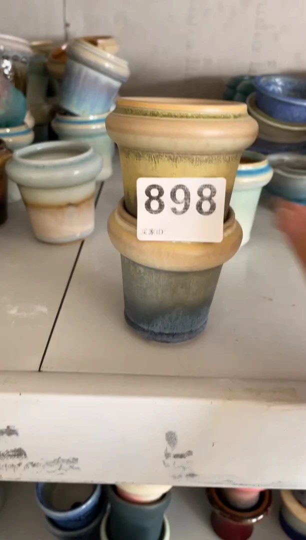 瓷片…898知木小芳花盆