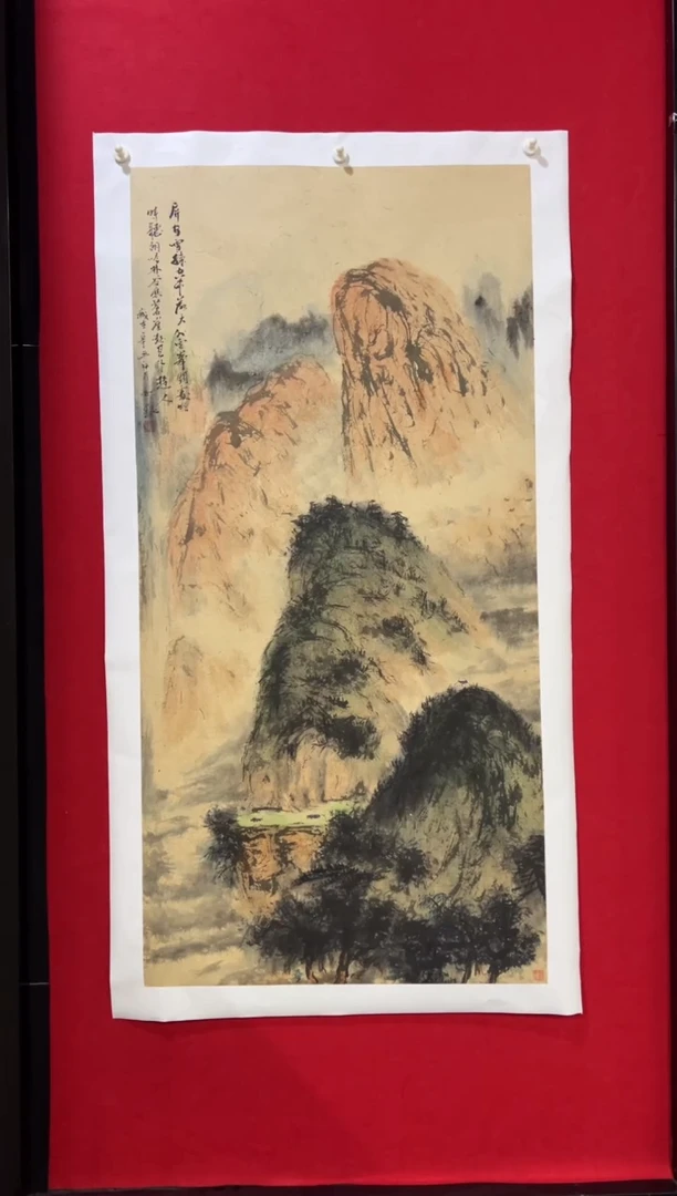 国画手绘国画作品