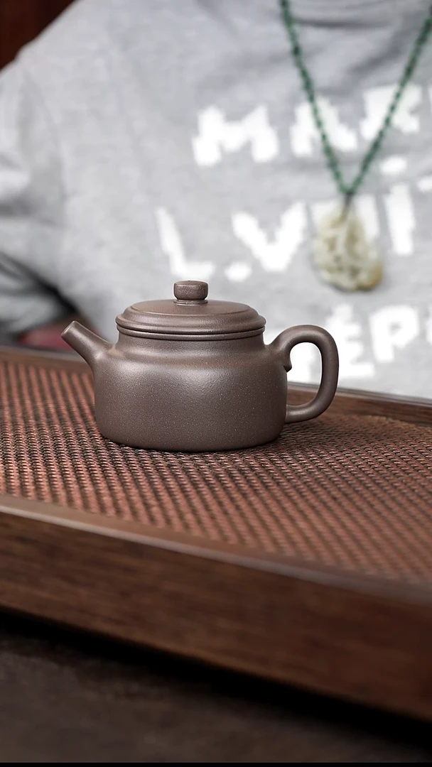 茶壶紫砂天青德中