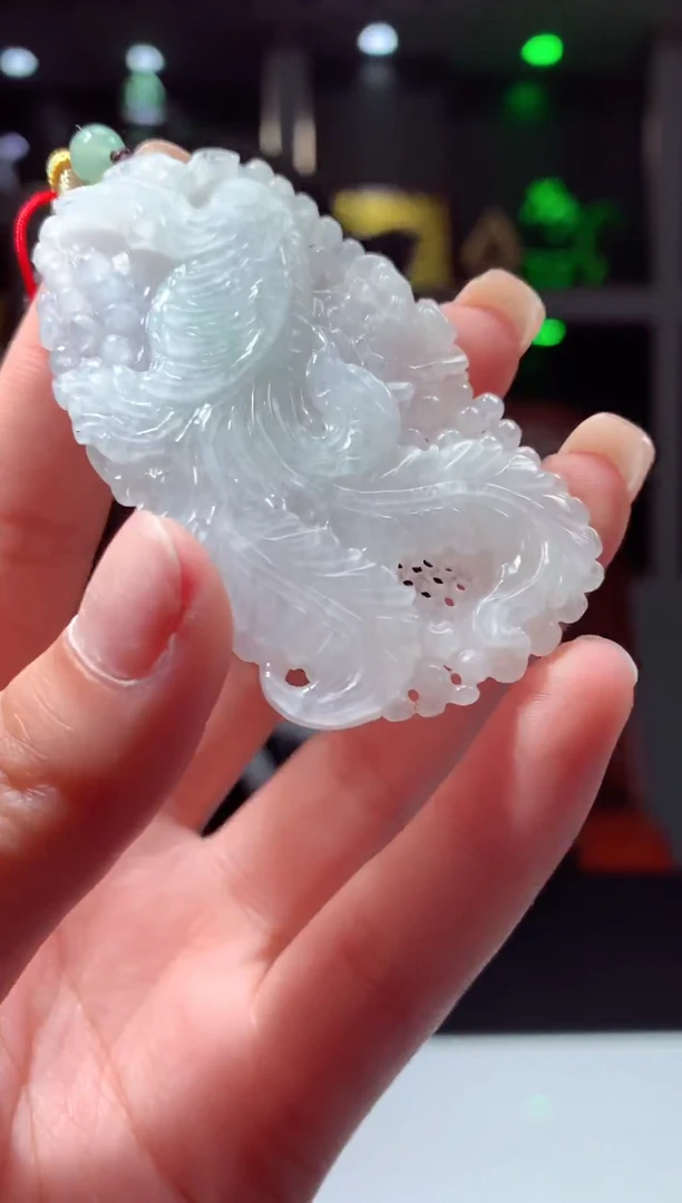 吊坠(不含链)未镶嵌翡翠天然翡翠A货44