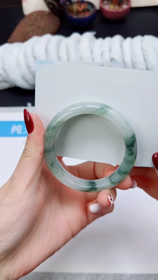 未镶嵌手镯石英质玉A85-51`52`53