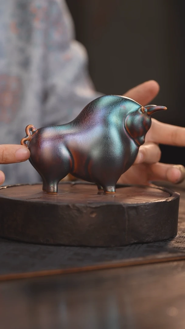 【闪购商品】杯46柴房陶瓷丨窑宝牛