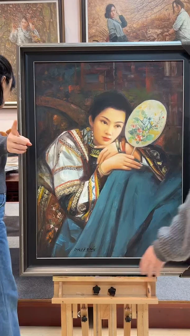 油画邸立丰-60X80CM-国画作品