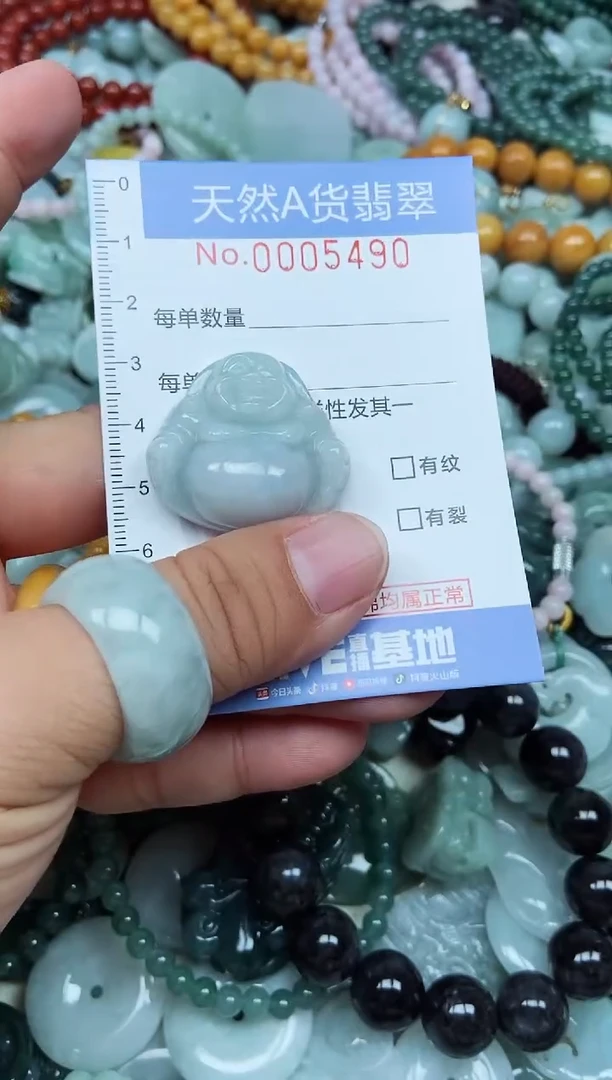 翡翠未镶嵌吊坠(不含链)翡翠