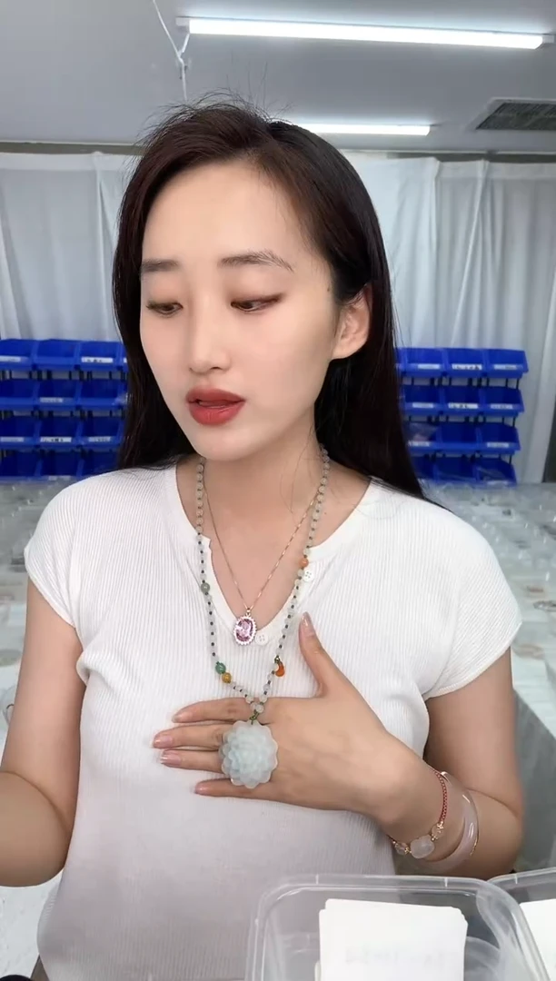 石英质玉未镶嵌套链天然珠宝多样性发其一