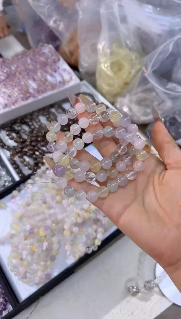 【闪购商品】水晶手串未镶嵌262/多样性发其一/卡10