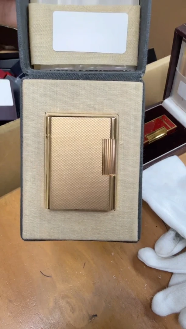 纯铜20 都家L1小号玫瑰金麦穗 原盒