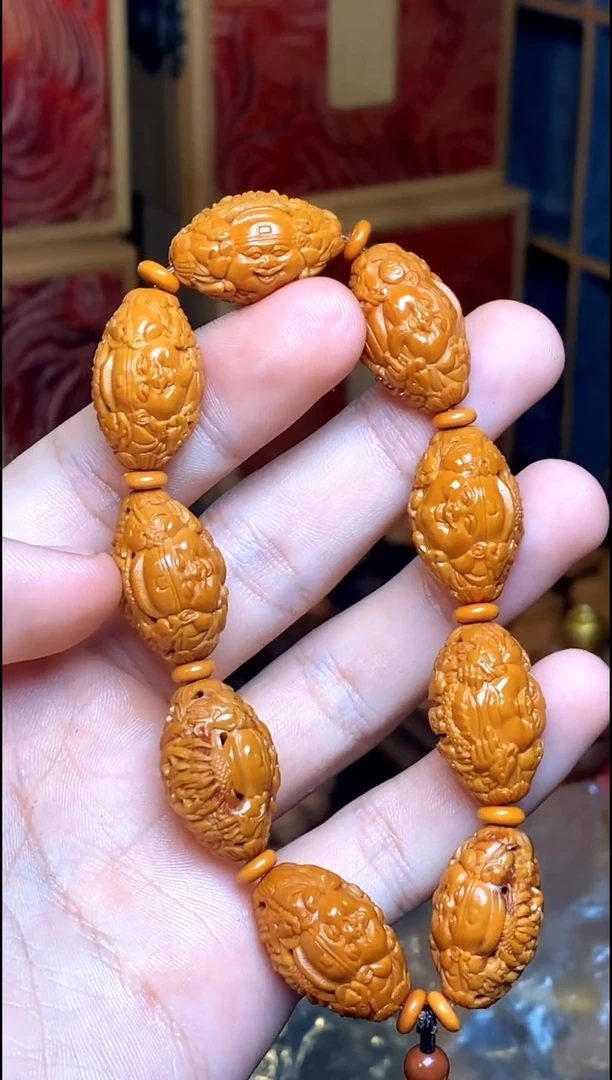 橄榄核手串/手链橄榄核精品核雕