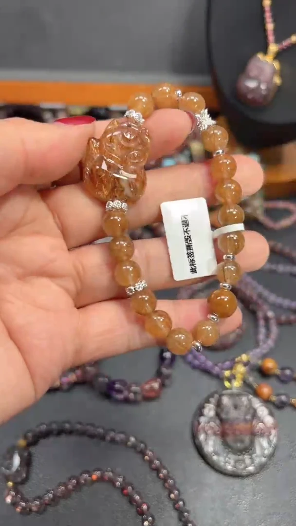 【闪购商品】水晶颈饰未镶嵌【百晶灵儿】天然水晶定制款