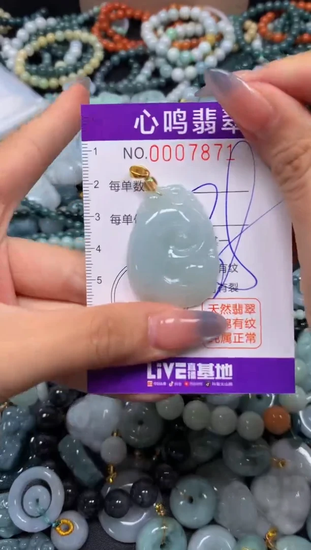 颈饰未镶嵌翡翠闪购007871