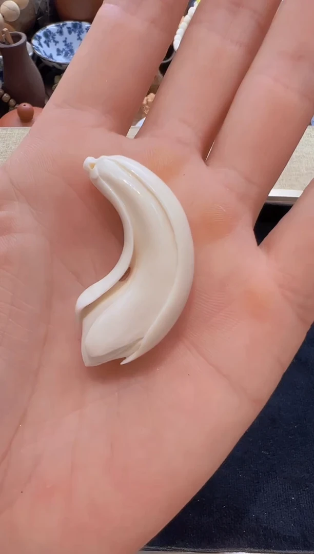 乌木类书架368猛犸玉兰花10.6克