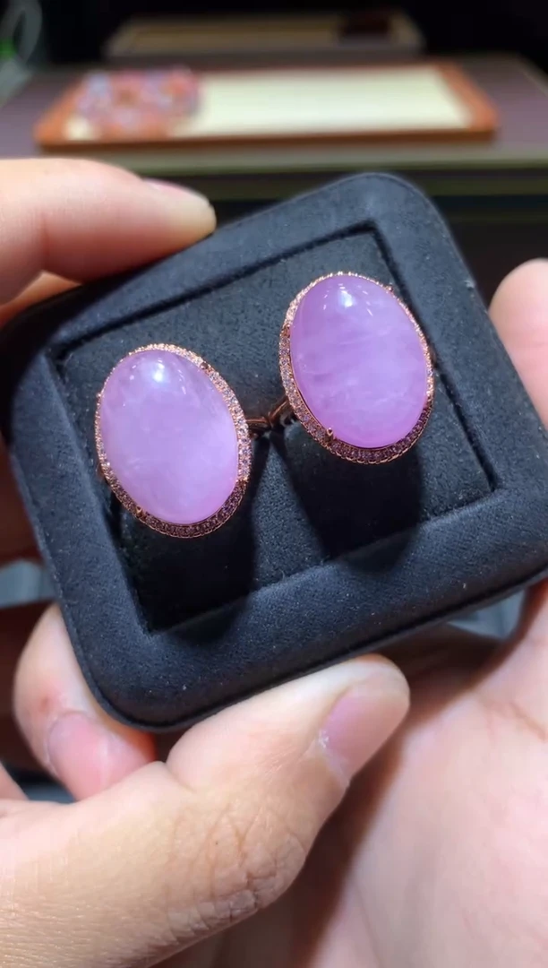 【闪购商品】锂辉石戒指未镶嵌P18【多样性发其一】