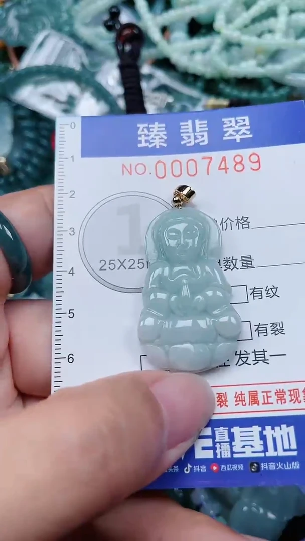 颈饰未镶嵌翡翠.0007489