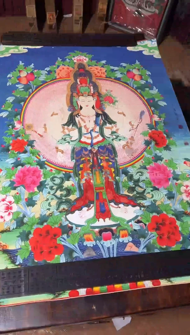 卷轴画卷轴画东东唐卡TK160