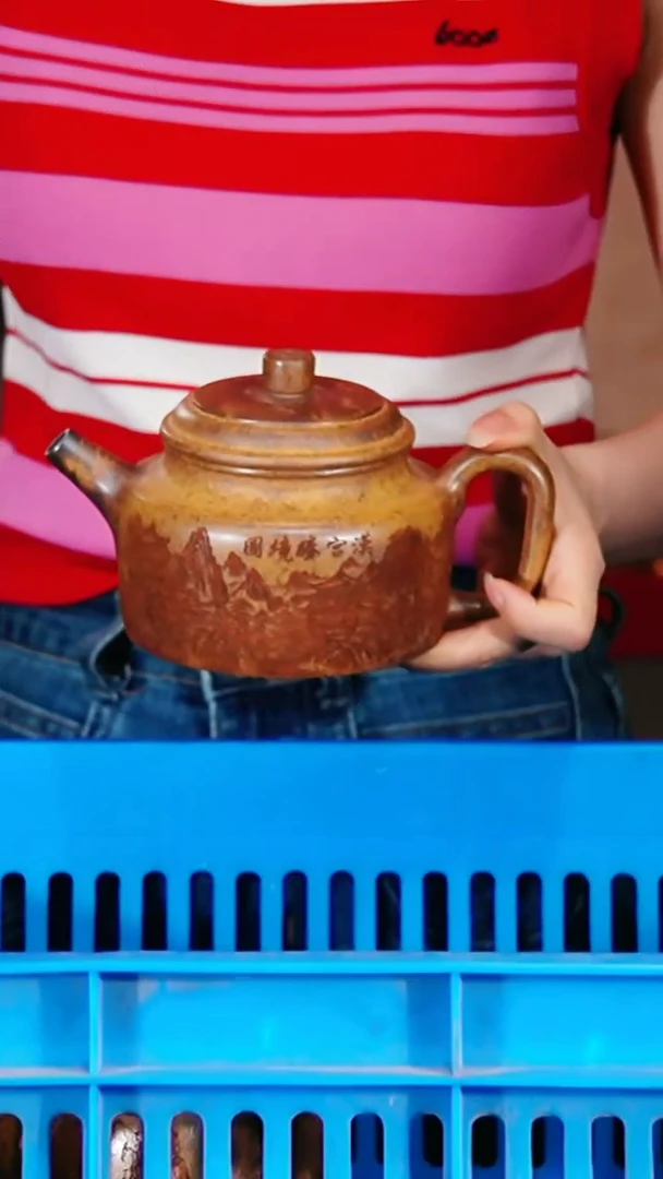 宜兴原矿紫砂壶茶壶500C